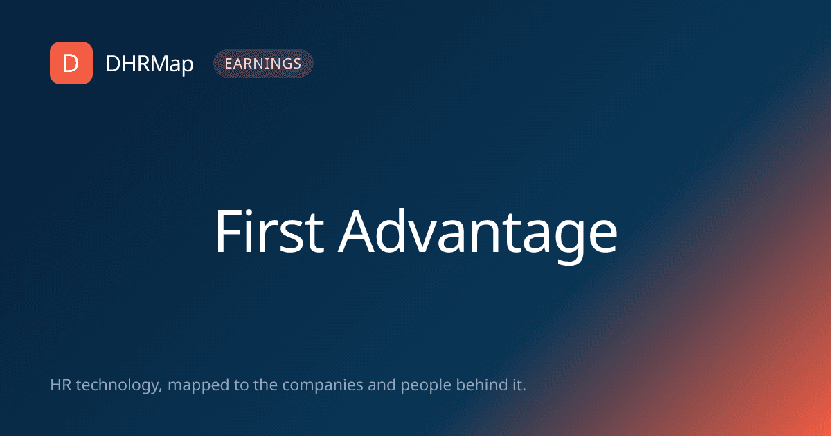 First Advantage Reports First Quarter 2024 Results