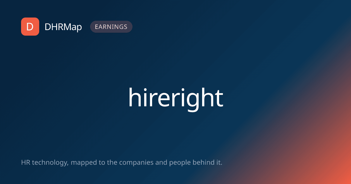 HireRight Reports First Quarter 2024 Results