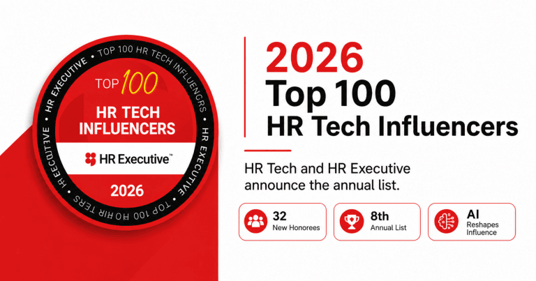 HR Tech and HR Executive Name the 2026 Top 100 HR Tech Influencers