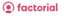 Factorial logo