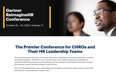 2024 Gartner ReimagineHR Conference