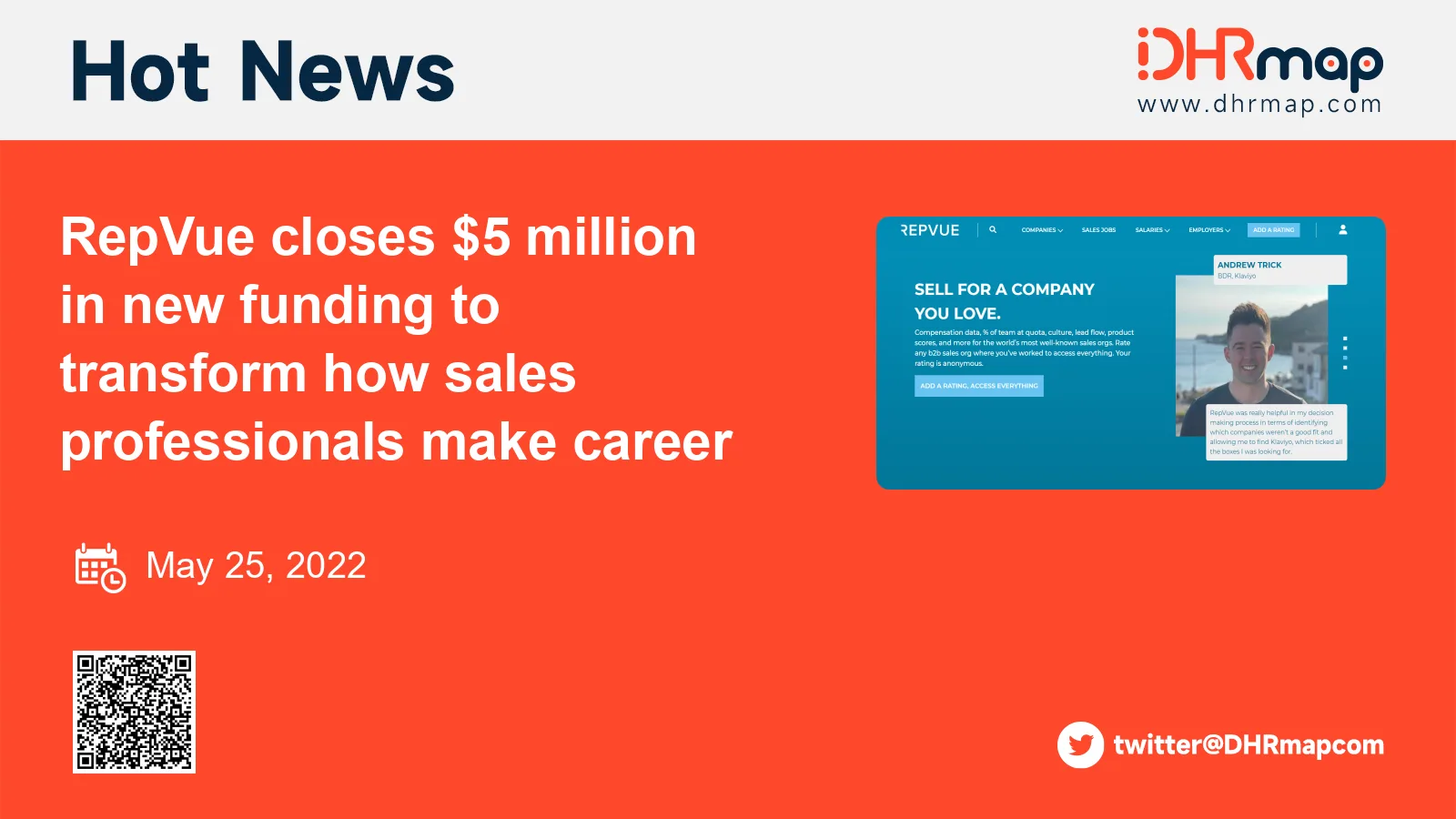 RepVue closes $5 million in new funding to transform how sales professionals make career decisions