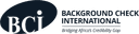Background Check International logo
